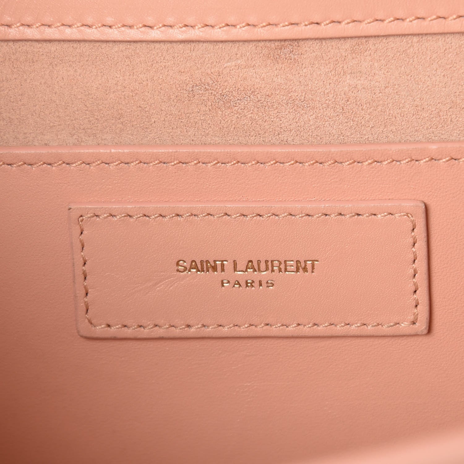 Saint Laurent Calfskin Small Betty Pale Blush 7 of 10