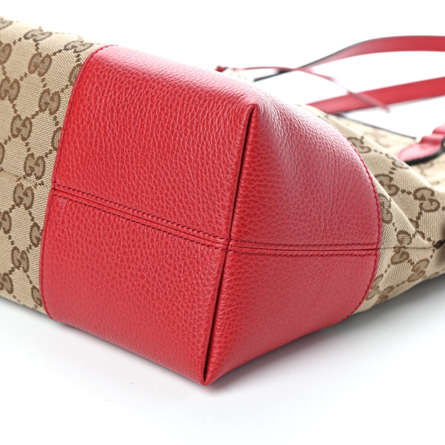 Gucci Monogram Medium Bree Shoulder Bag Red 9 of 9