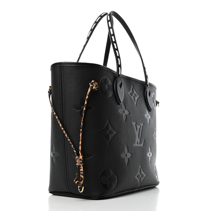 Louis Vuitton Empreinte Monogram Giant Wild At Heart Neverfull MM Black 2 of 4