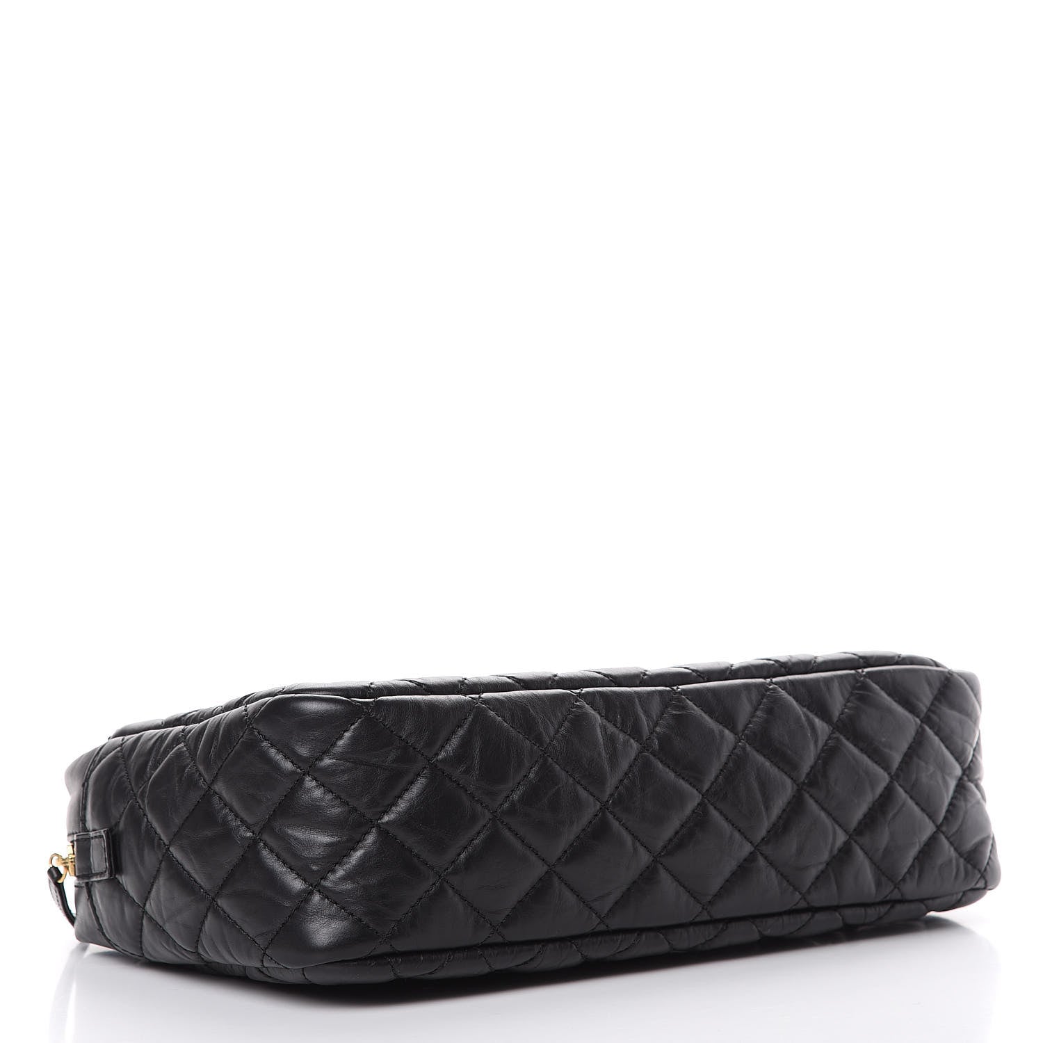 Chanel Aged Calfskin Quilted Medium Reissue Camera Case Black 3 of 10