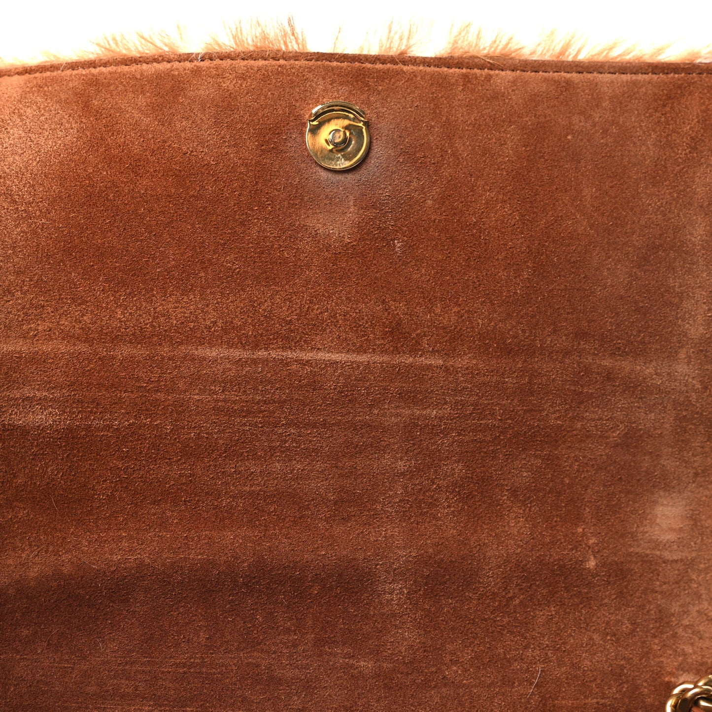 Pony Hair Calfskin Medium Monogram Sunset Fawn