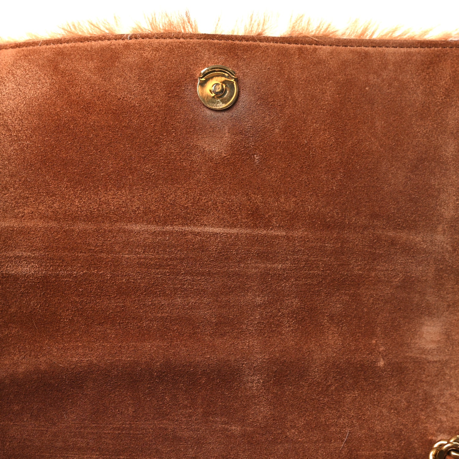 Saint Laurent Pony Hair Calfskin Medium Monogram Sunset Fawn 11 of 13
