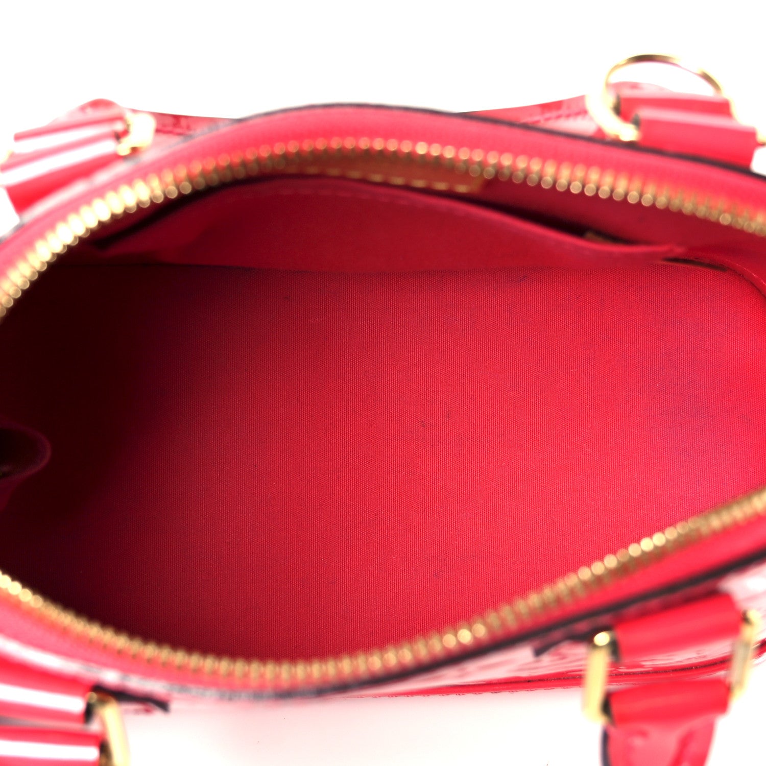 Louis Vuitton Vernis Alma BB Hot Pink 5 of 13