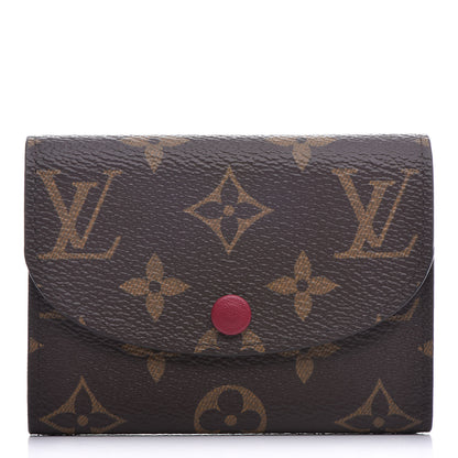 Louis Vuitton Monogram Rosalie Coin Purse Fuchsia 1 of 8