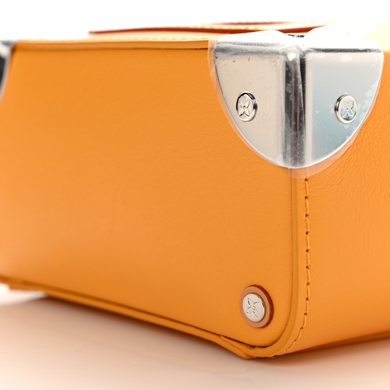 Louis Vuitton Pochette Trunk Verticale Saffron 7 of 9