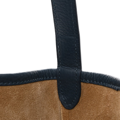 The Row Grained Calfskin Medium N/S Park Tote Bluestone 13 of 13