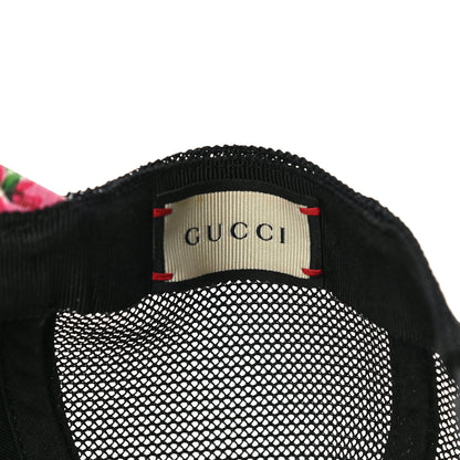 Gucci GG Supreme Monogram Blooms Baseball Hat XL Beige Multicolor 6 of 7