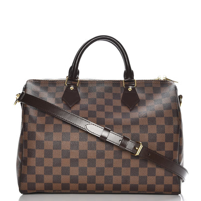 Louis Vuitton Damier Ebene Speedy Bandouliere 30 1 of 15