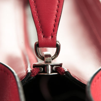 Celine Palmelato Micro Luggage Red 8 of 8