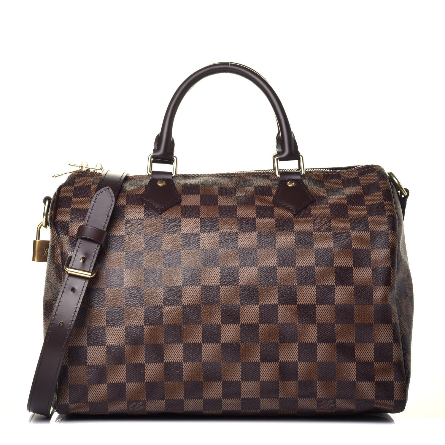 Louis Vuitton Damier Ebene Speedy Bandouliere 30 1 of 9