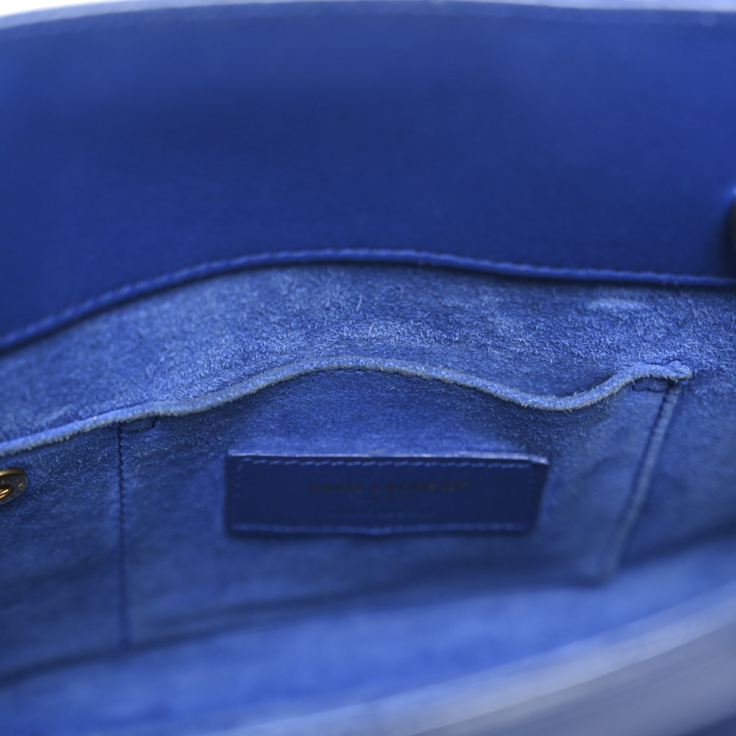 Calfskin Nano Sac De Jour Royal Blue