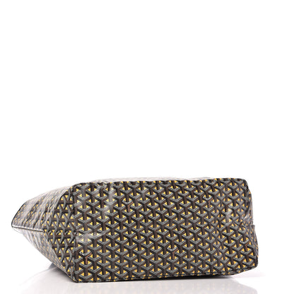 Goyard Goyardine Saint Louis Claire Voie GM Black Yellow 4 of 10