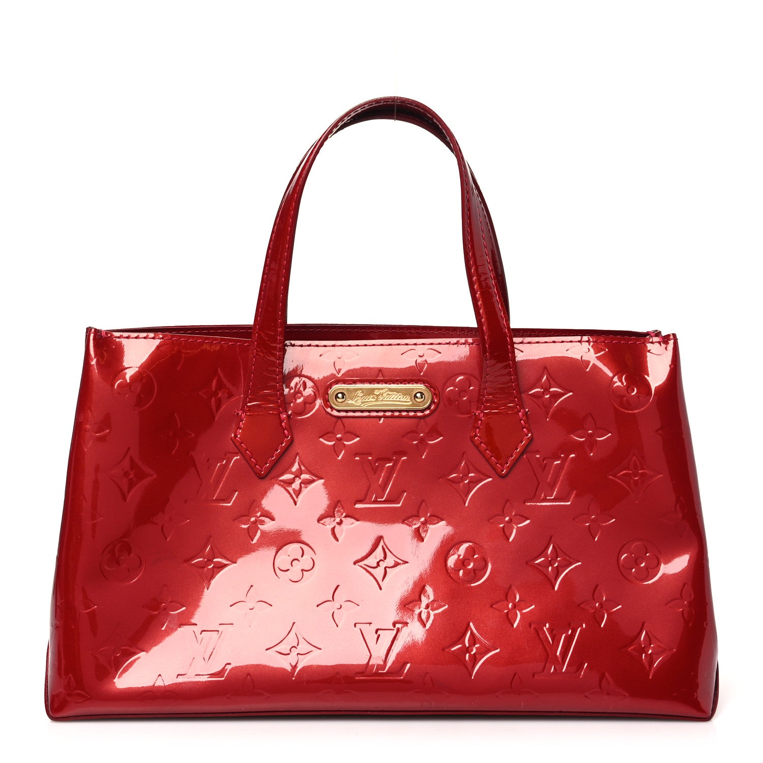 Louis Vuitton Vernis Wilshire PM Pomme D'Amour 1 of 9