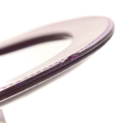 Christian Dior Patent Cannage Medium Lady Dior Purple 10 of 10