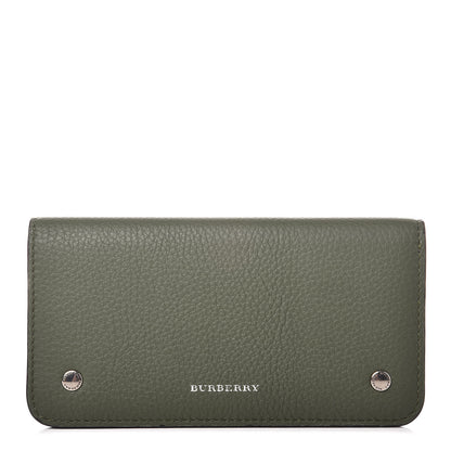 Burberry Calfskin Phone Wallet Sage Green 1 of 10