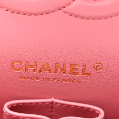 Chanel Caviar Quilted Medium Double Flap Pink 6 of 12