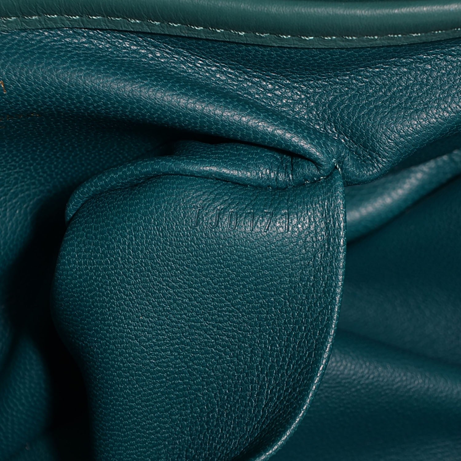 Louis Vuitton Cuir Art Déco Baguette Prune Green 7 of 7