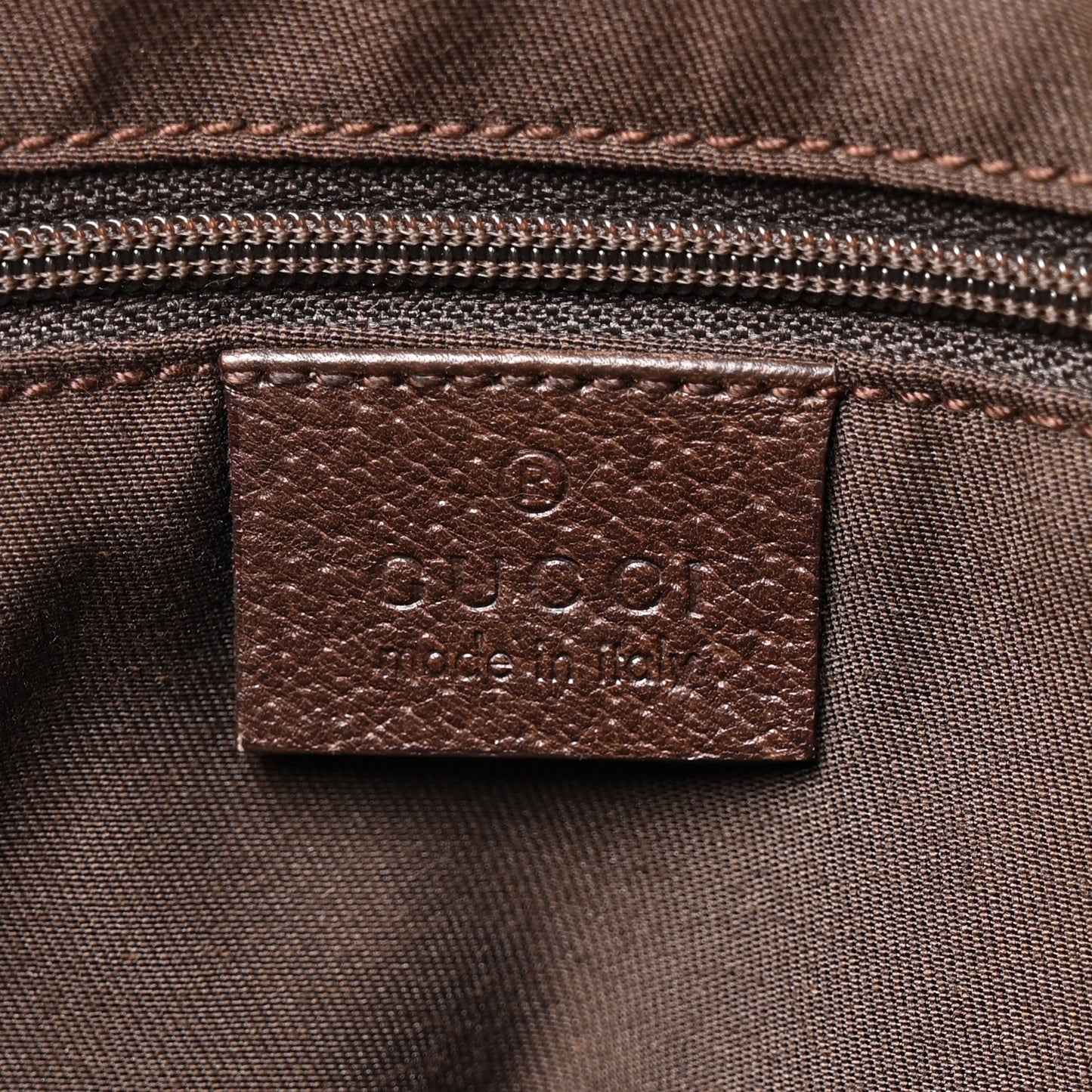 Monogram Medium Abbey Tote Brown