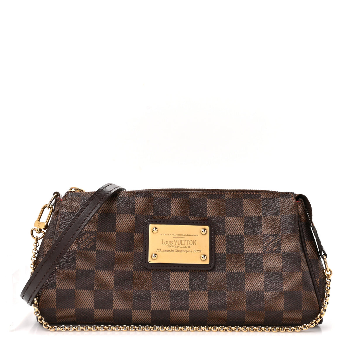 Damier Ebene Eva Clutch