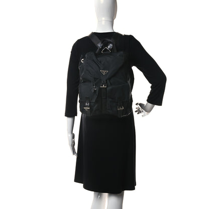 Prada Tessuto Nylon Vela Small Backpack Black 2 of 14