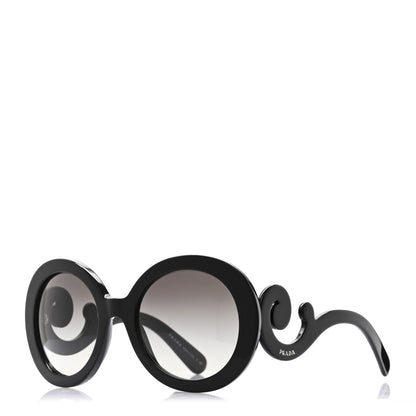 Prada Baroque Sunglasses SPR 27N Black 1 of 6