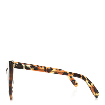 Saint Laurent Acetate Heart Frame Loulou SL181 Sunglasses Tortoise 3 of 8