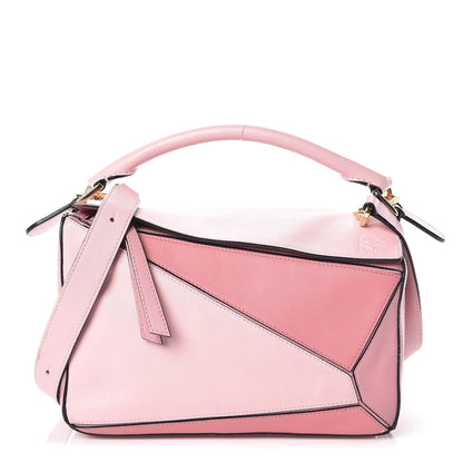 Loewe Calfskin Small Puzzle Bag Soft Pink 1 of 14