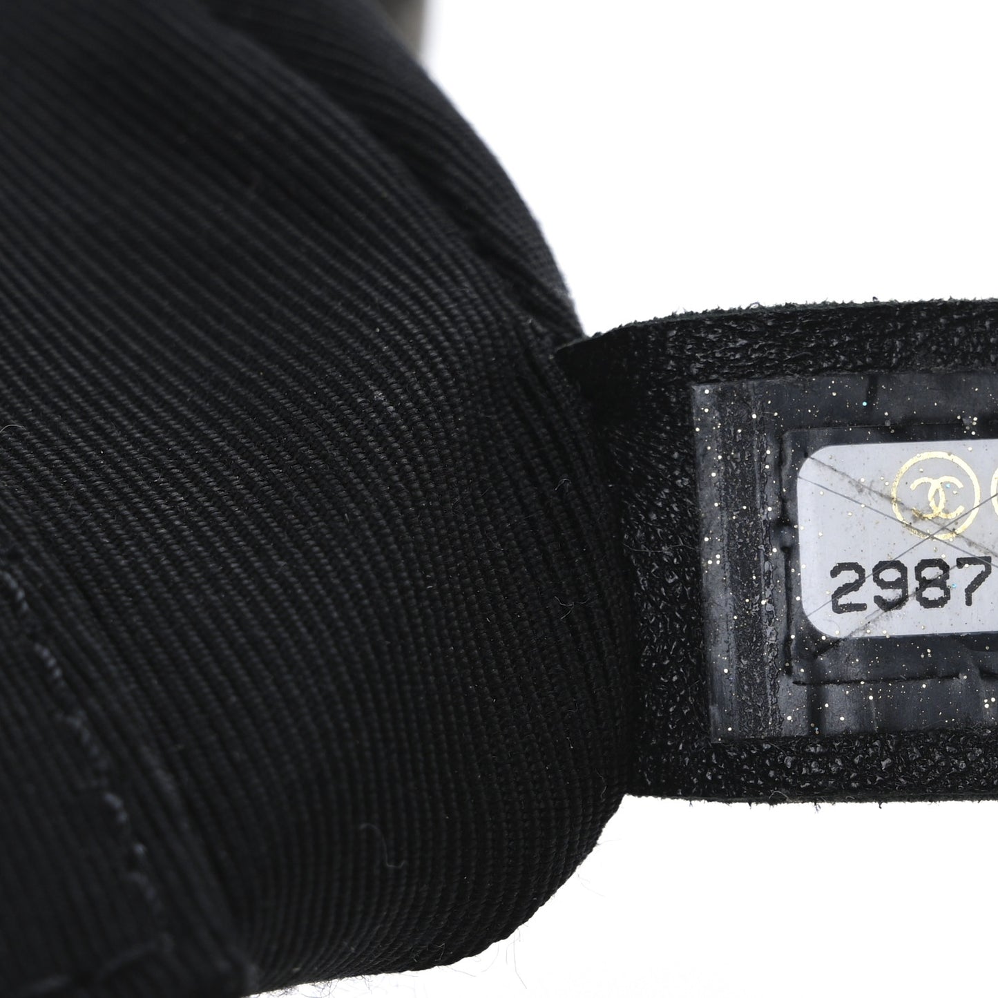 Calfskin Chain 20s Signature Hobo Black