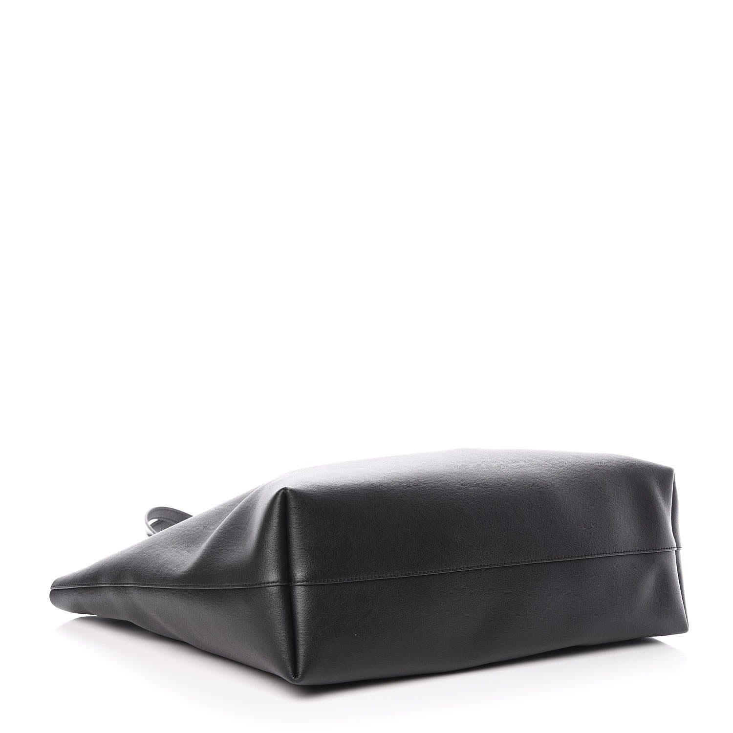 Saint Laurent Calfskin Large Shopping Tote Black 5 of 9