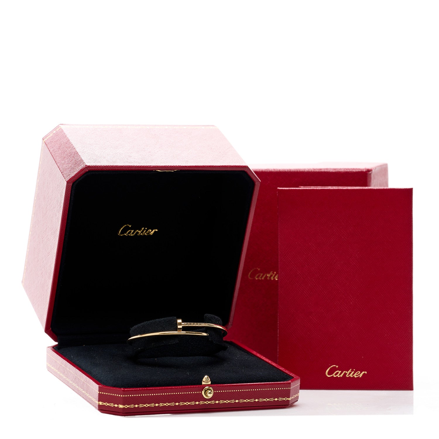 Cartier 18K Yellow Gold Small Juste Un Clou Bracelet 16 4 of 4