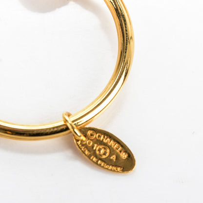 Chanel CC Key Chain Gold 3 of 4