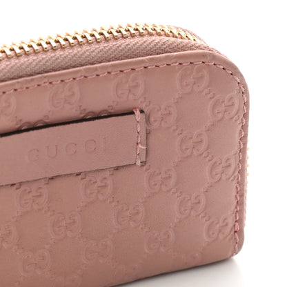 Gucci Microguccissima Zip Around Card Case Soft Pink 13 of 13
