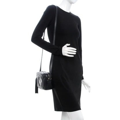 Gucci Pebbled Calfskin Small Soho Disco Bag Black 2 of 7