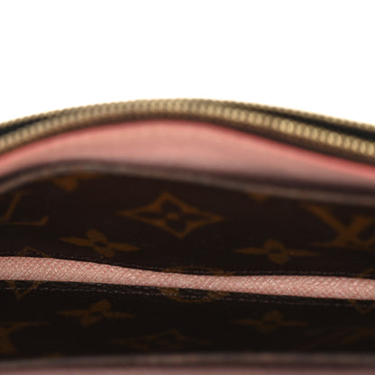 Louis Vuitton Monogram Emilie Wallet Rose Ballerine 5 of 10
