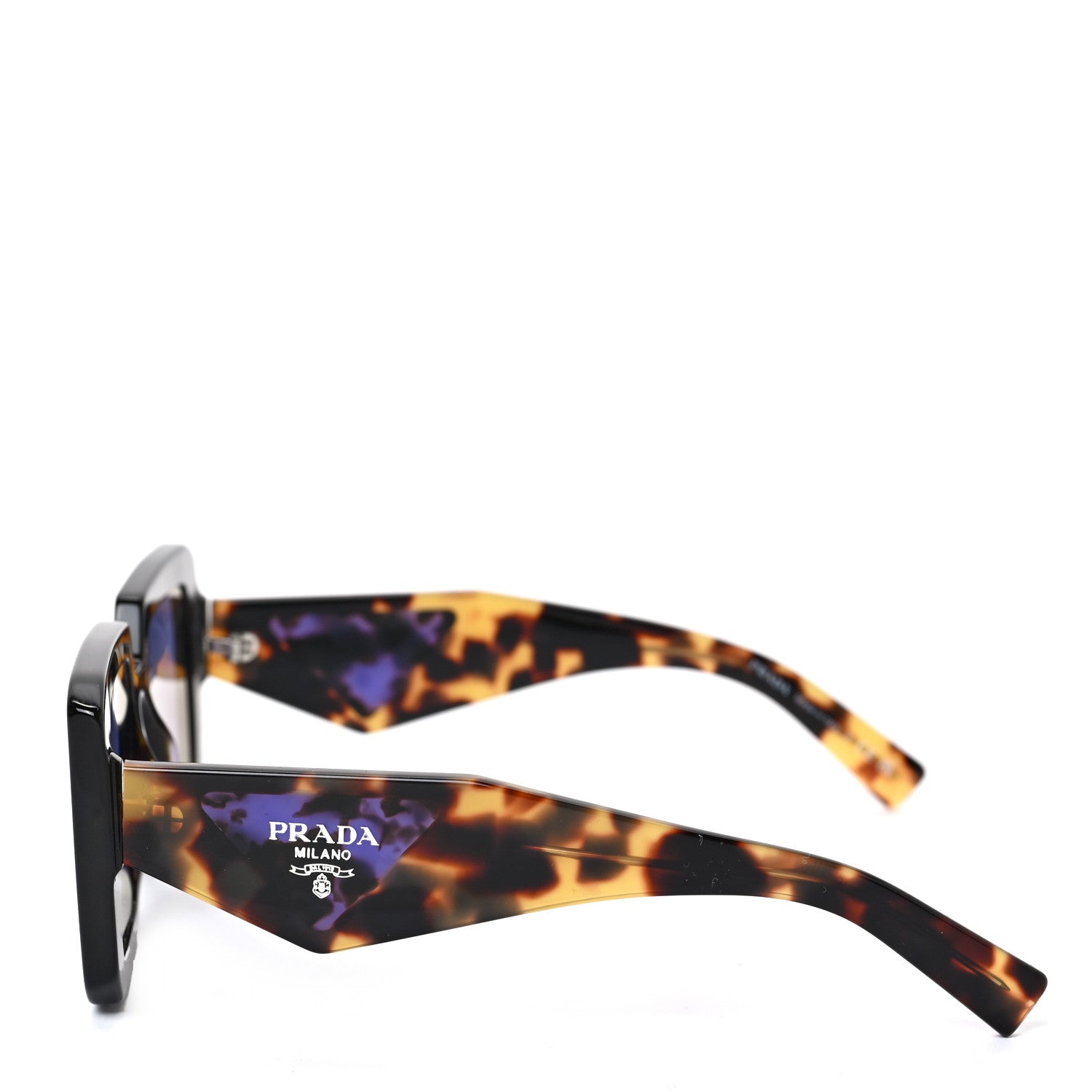 Prada Acetate Symbole Sunglasses SPR 23Y Tortoise 3 of 6