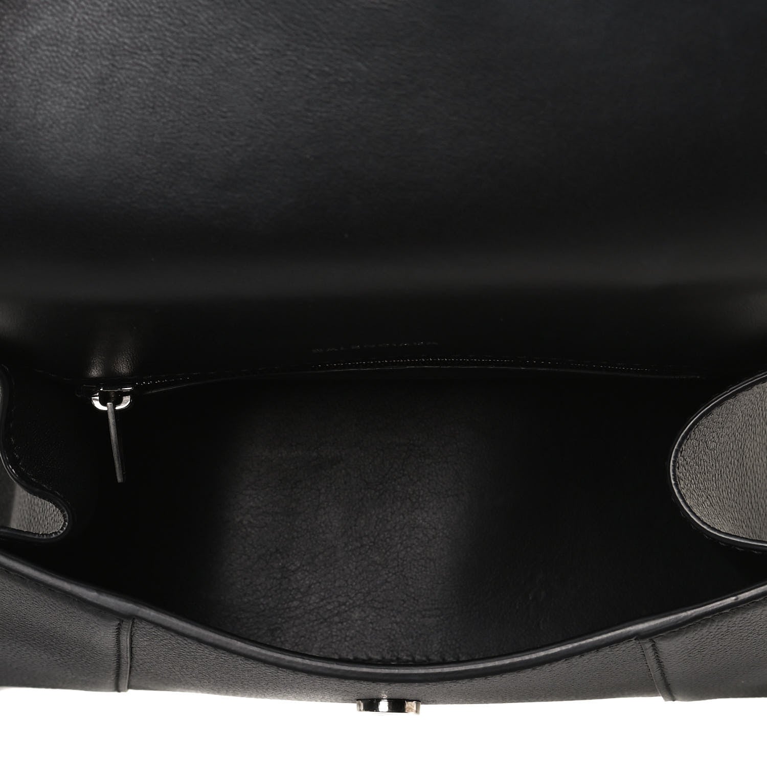 Balenciaga Grained Calfskin Small Hourglass Top Handle Bag Black 5 of 14