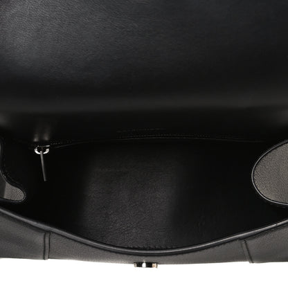 Balenciaga Grained Calfskin Small Hourglass Top Handle Bag Black 5 of 14