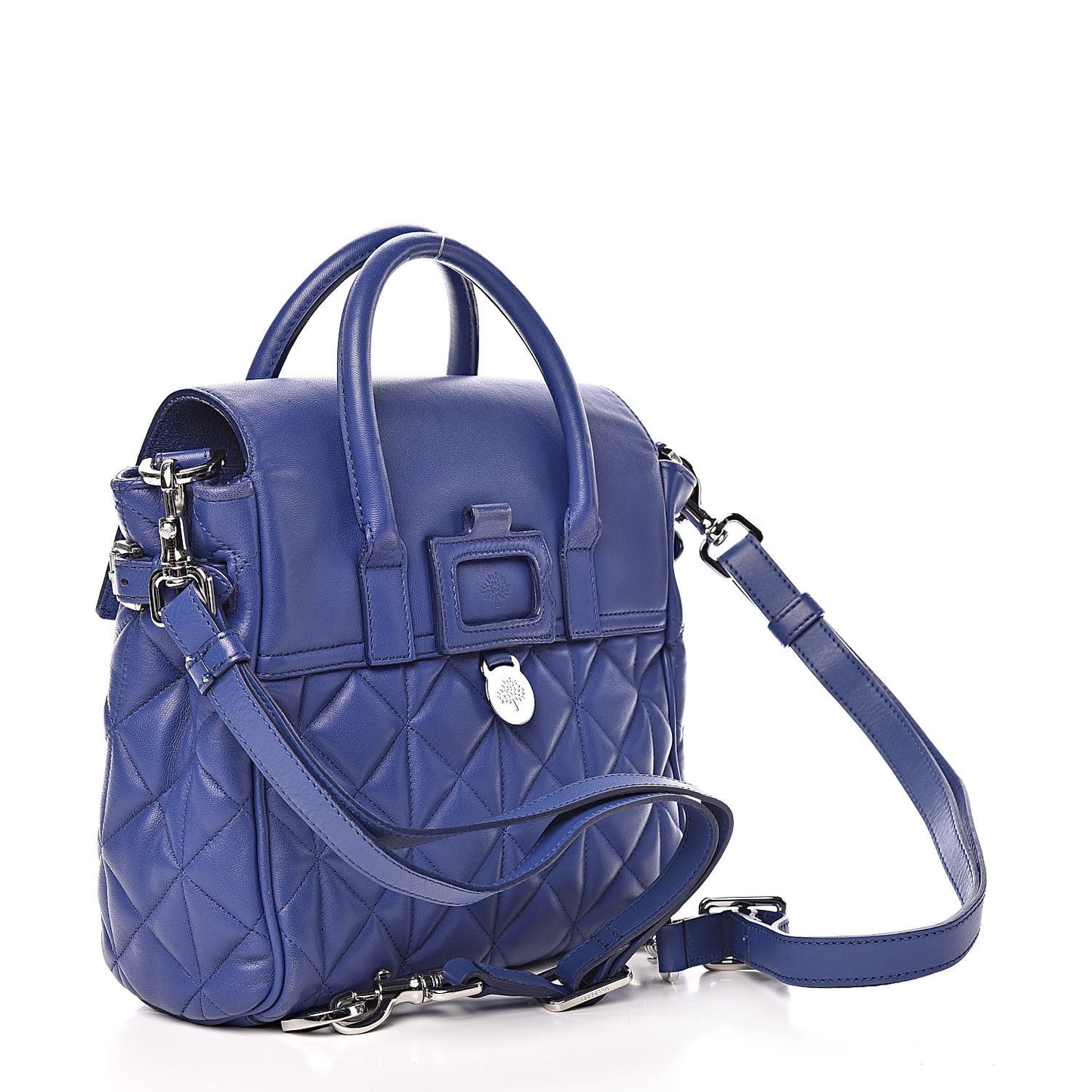 Nappa Quilted Mini Cara Delevingne Convertible Bag Indigo