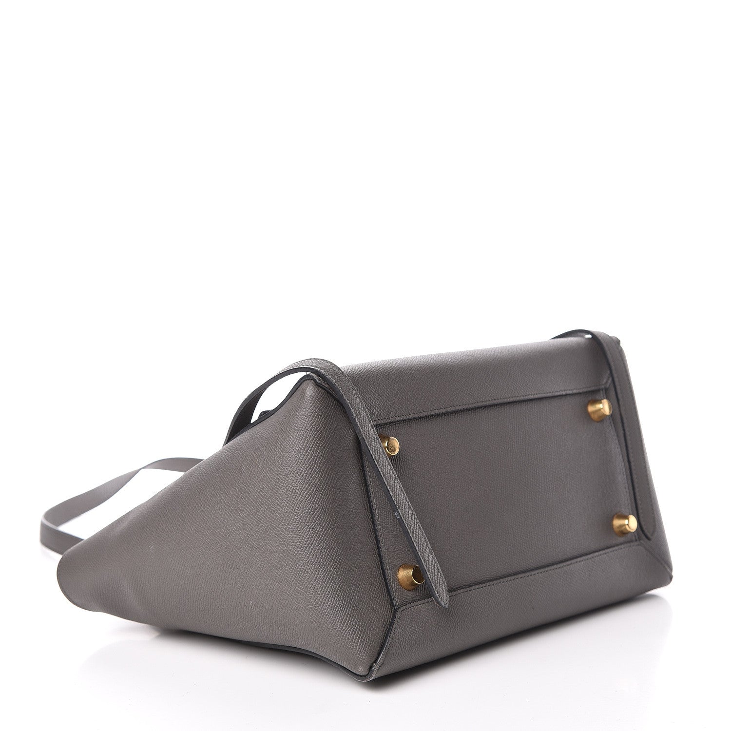 Celine Grained Calfskin Mini Belt Bag Grey 4 of 20
