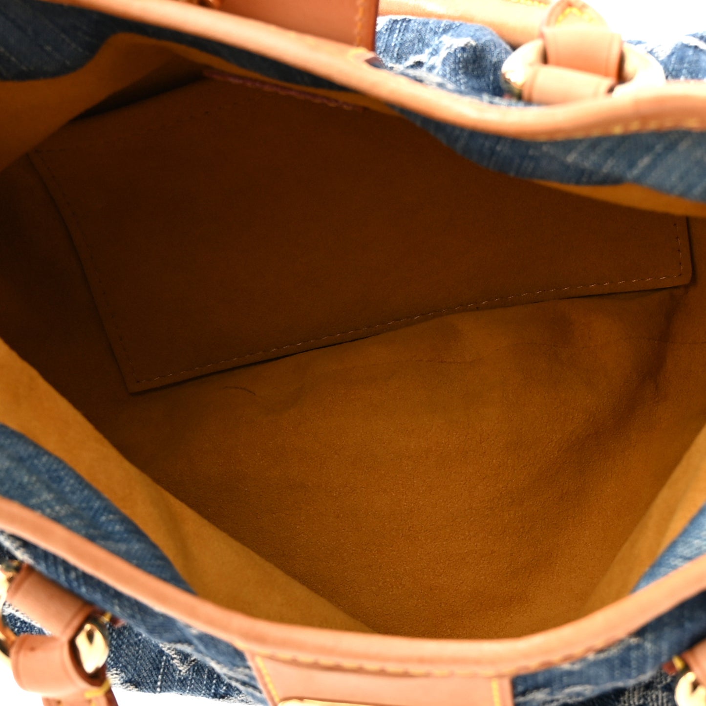 Monogram Denim Pleaty Blue