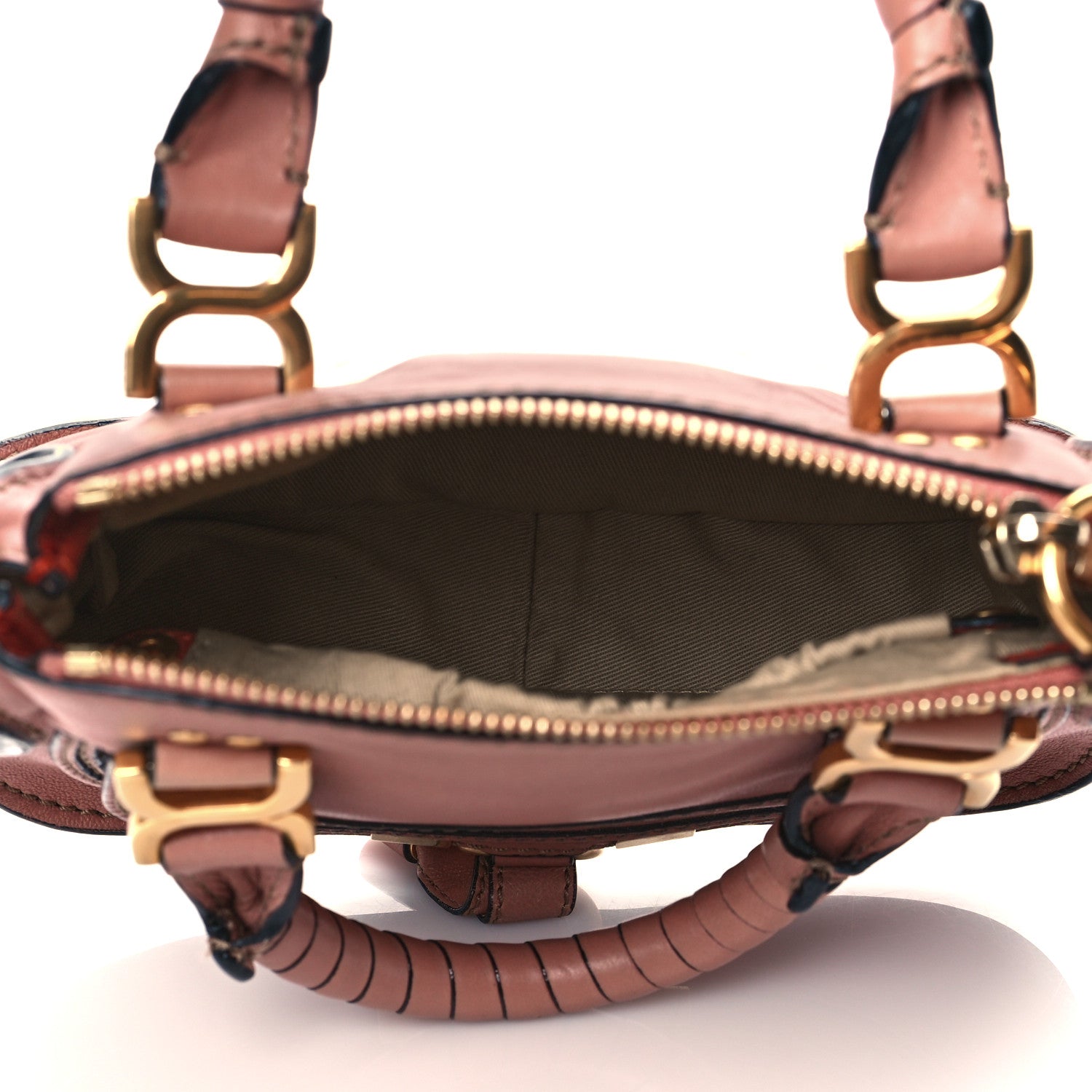 Chloe Calfskin Mini Marcie Satchel Waterlily 5 of 10