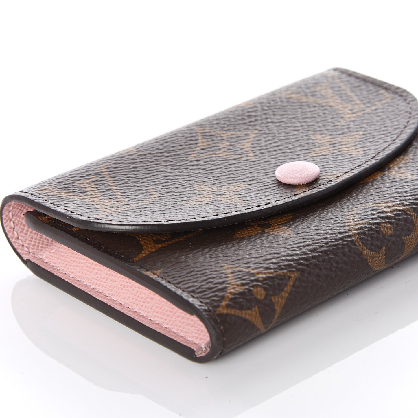 Monogram Rosalie Coin Purse Rose Ballerine