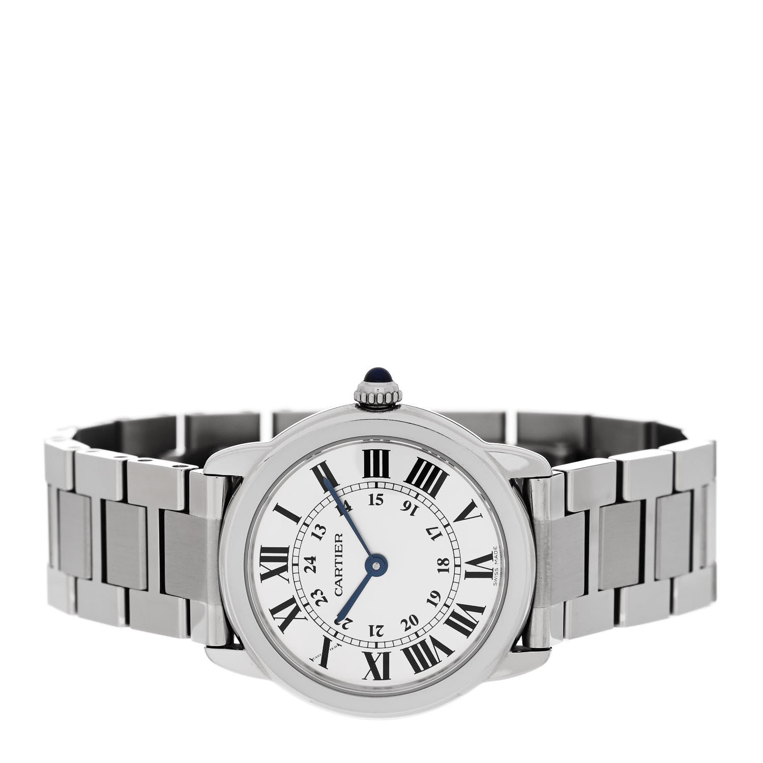 Cartier Stainless Steel 29mm Ronde Solo Quartz Watch 2 of 5