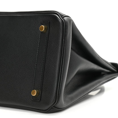 Hermes Epsom Birkin 30 Black 10 of 14