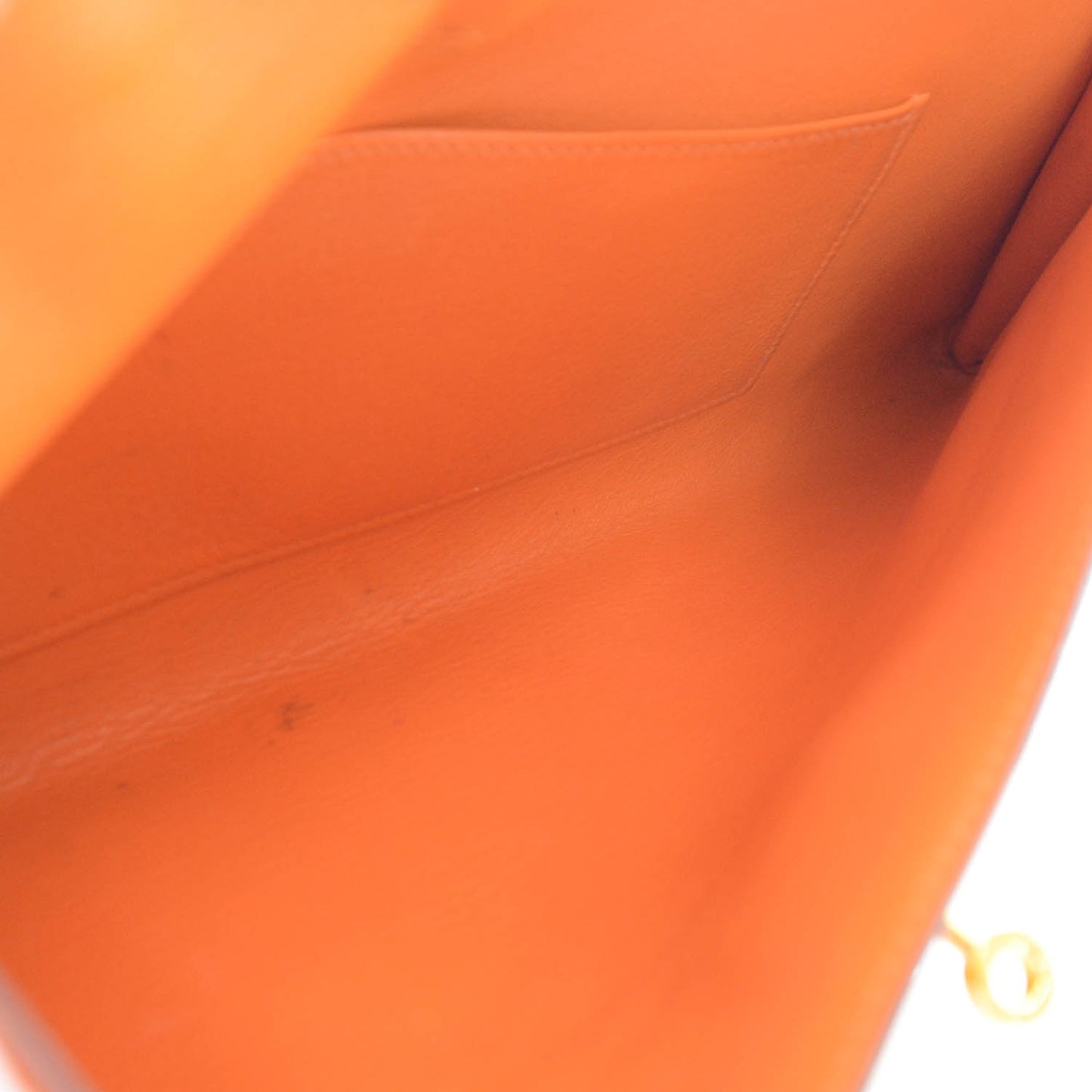 Swift Kelly Cut Clutch Pochette Orange