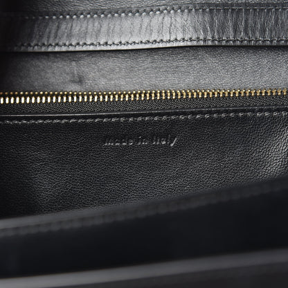 Celine Box Calfskin Medium Classic Box Flap Bag Black 7 of 12