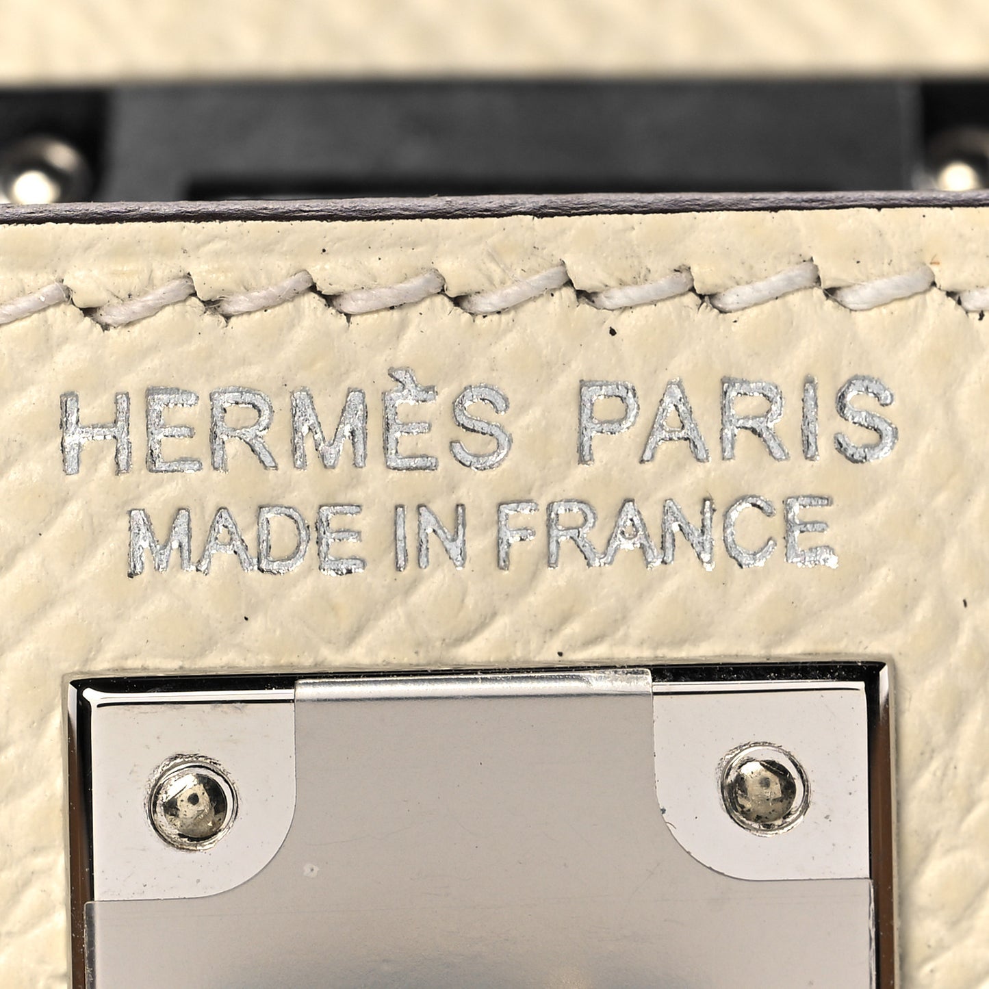 Epsom Mini Kelly Sellier 20 Nata Chai Gris Meyer