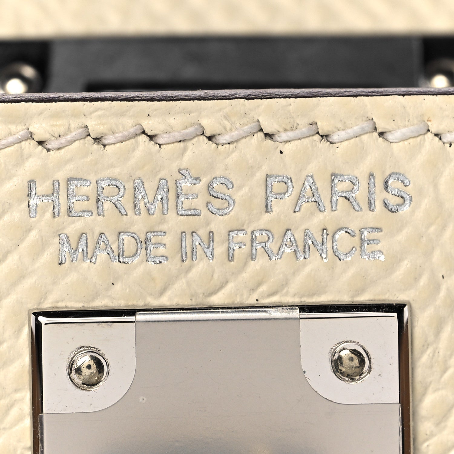 Hermes Epsom Mini Kelly Sellier 20 Nata Chai Gris Meyer 21 of 32