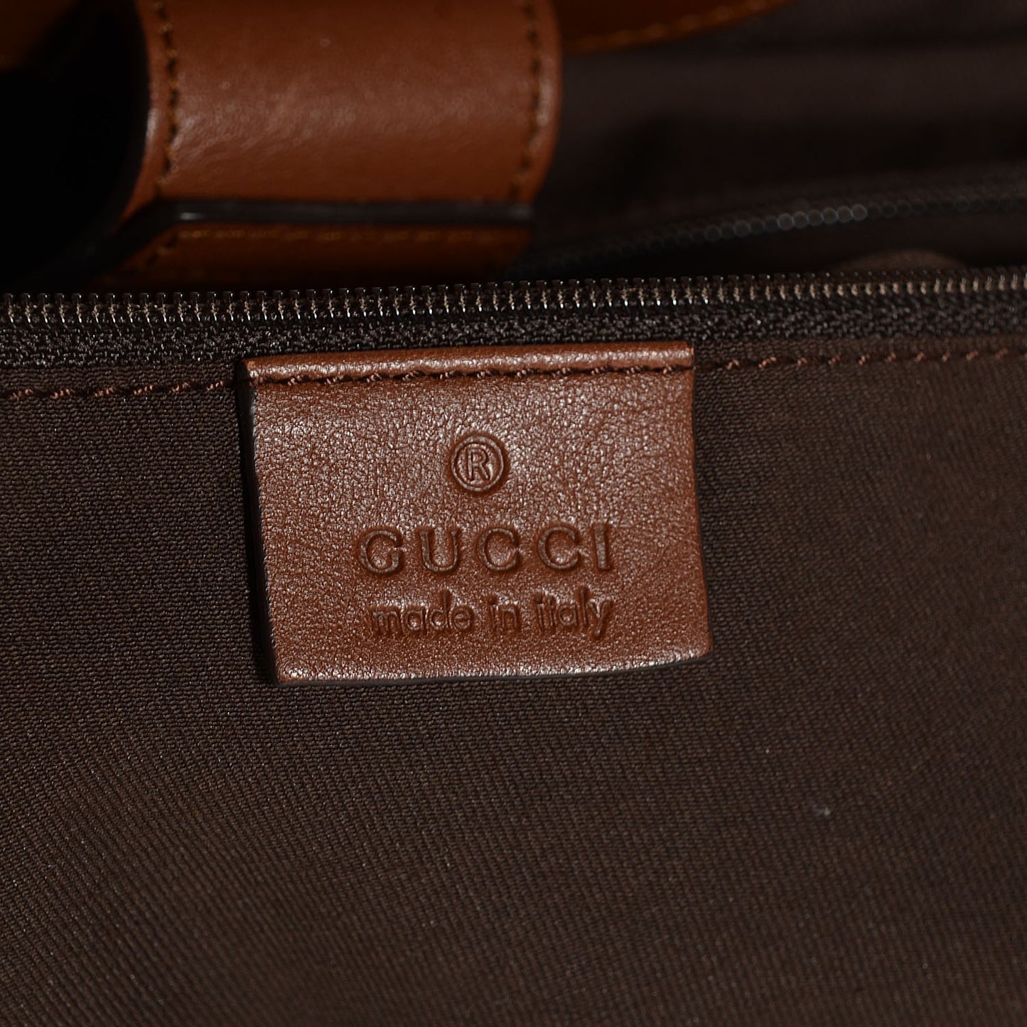 Monogram Medium Sukey Tote Brown