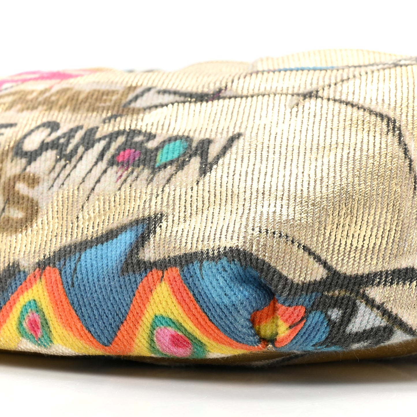 Graffiti Printed Canvas Street Spirit Waist Belt Bag Multicolor